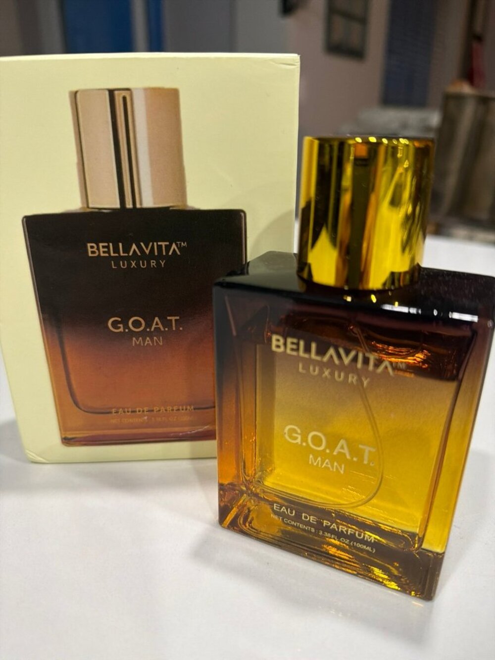 Bellavita Luxury G.O.A.T. Man, woody and oriental designed for men